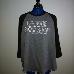 Soffe Tops - NWT - Barre So Hard Jersey T-Shirt Soffe Tops - NWT - Barre So Hard Jersey T-Shirt